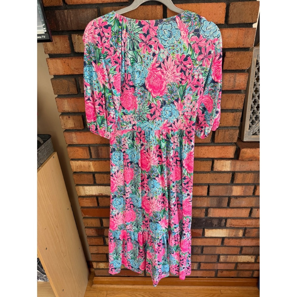 Lilly Pulitzer Brantley Midi Wrap Dress - Picture 2 of 3